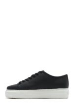 Sneaker Lëkure me Lidhëse e Trashë me Tabane për Burra - Image 2