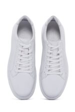 Sneaker Lëkure me Lidhëse për Burra - Image 6