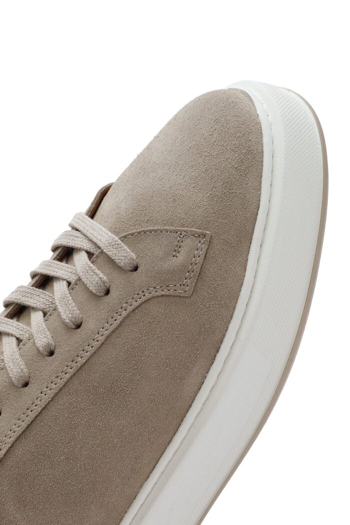 Sneaker Lëkure e Trashë me Tabane me Lidhëse për Burra - Image 10