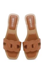 Pantofla Tabako Casual për Femra - Image 14