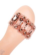 Pantofla Jelly e Zezë me Gurë për Femra - Image 18