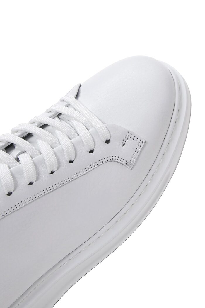 Sneaker Lëkure me Lidhëse për Burra - Image 8