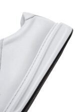 Sneaker Lëkure me Lidhëse për Burra - Image 7
