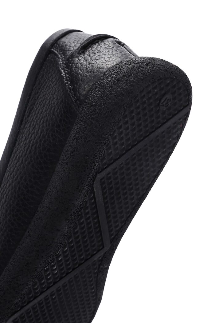 Loafer Lëkure e Zezë me Xhufkë Comfort për Femra - Image 8