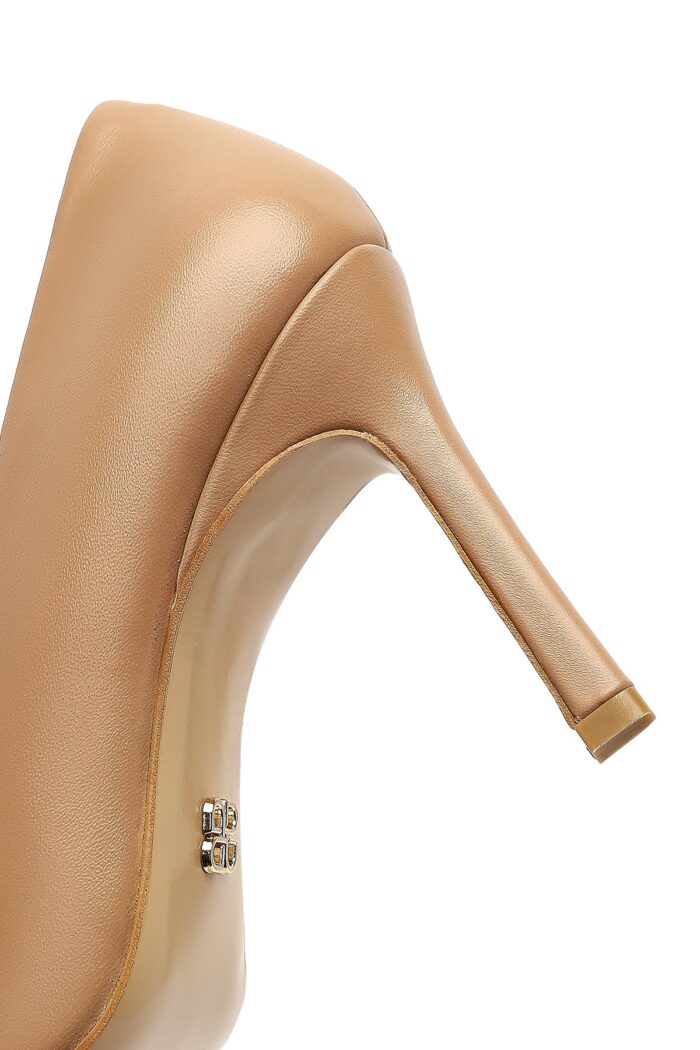 Stiletto Lëkure e Hollë me Takë për Femra - Image 10