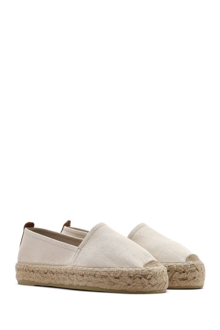Espadrile Bezhë për Femra - Image 3