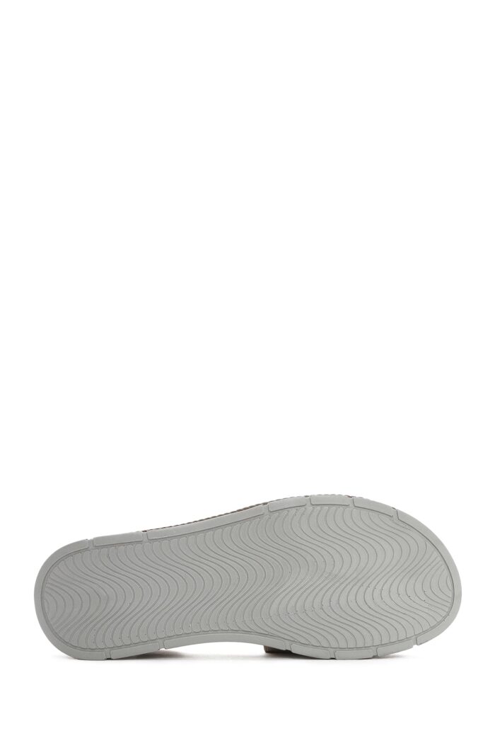 Sandale Lëkure me Rrip Comfort për Femra - Image 4