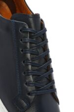 Sneaker Lëkure me Lidhëse për Burra - Image 9