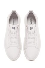 Sneaker Lëkure e Zezë me Lidhëse për Burra - Image 19