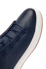 Sneaker Lëkure e Zezë me Lidhëse për Burra - Image 26