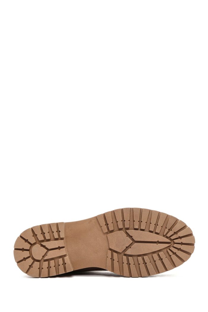 Çizme Chelsea prej lëkure suede për femra, taba - Image 5