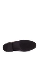 Çizme Chelsea prej lëkure suede për femra, kafe - Image 5