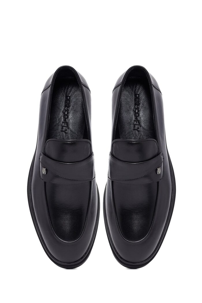 Loafer Lëkure Klasike për Burra - Image 7