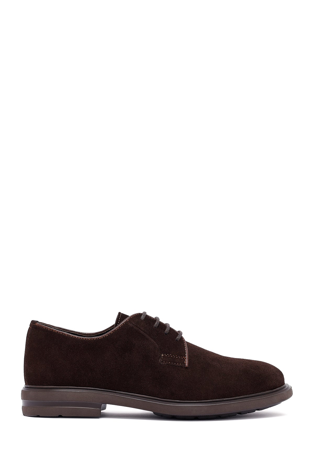 25WFD710210_5637145360_1.jpg Këpucë casual prej lëkure suede për meshkuj, kafe, me lidhëse - Image 1