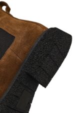 Çizme prej lëkure suede për meshkuj, kafe, me zinxhir - Image 9