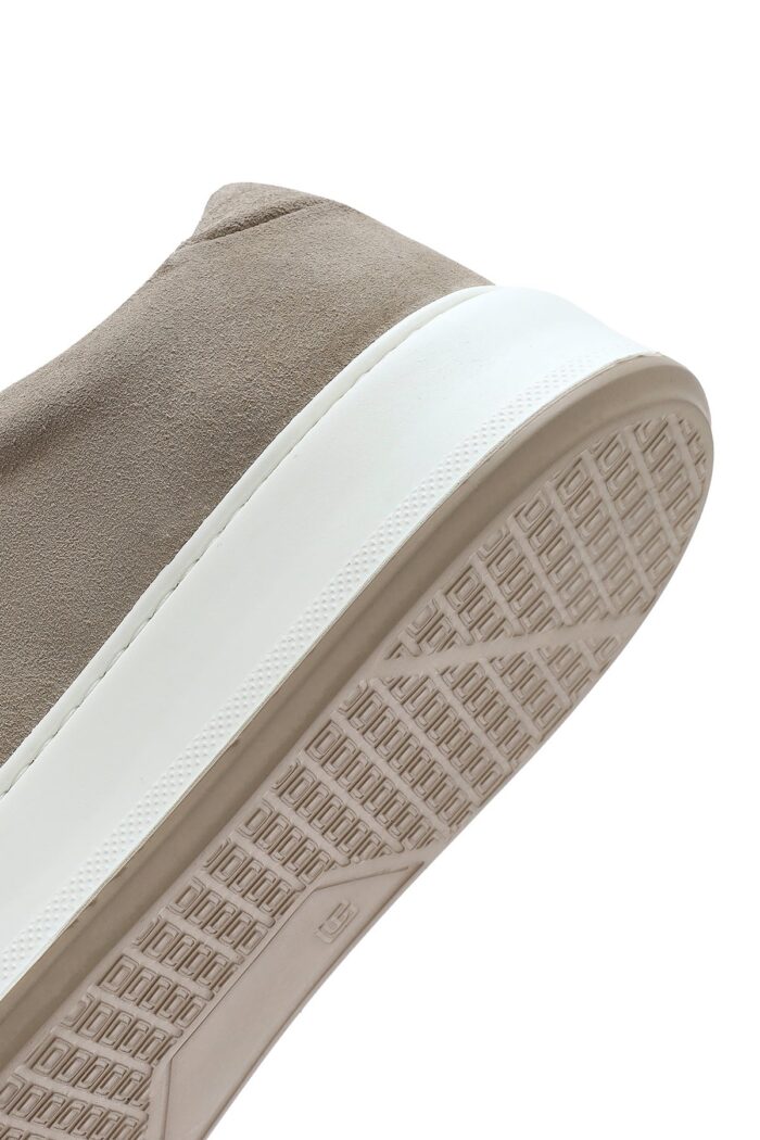 Sneaker Lëkure e Trashë me Tabane me Lidhëse për Burra - Image 8