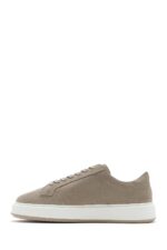 Sneaker Lëkure e Trashë me Tabane me Lidhëse për Burra - Image 2