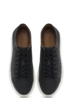 Sneaker Lëkure me Lidhëse e Trashë me Tabane për Burra - Image 7
