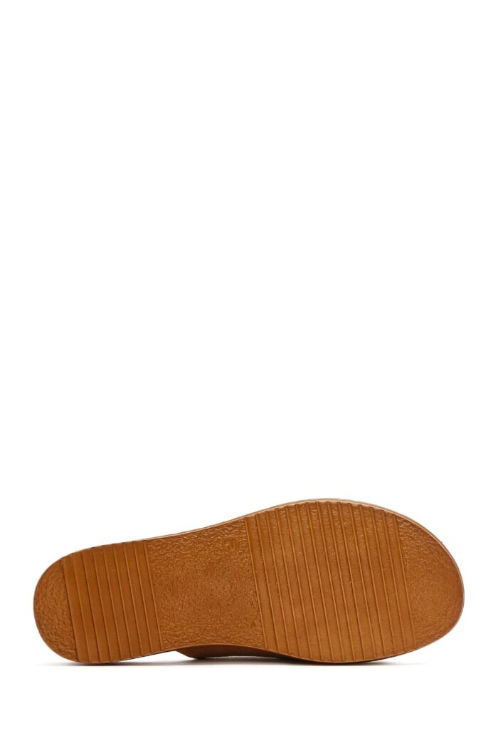 Pantofla Lëkure me Kopsë Comfort për Femra - Image 4