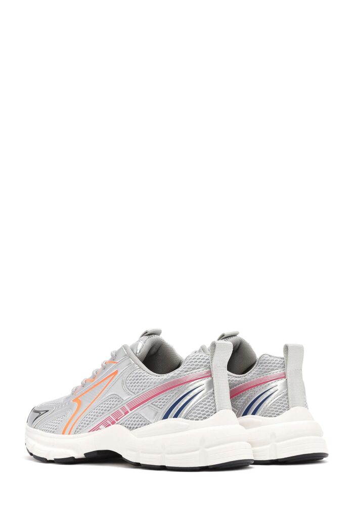 Sneaker Portokalli e Trashë me Tabane me Lidhëse për Femra - Image 9