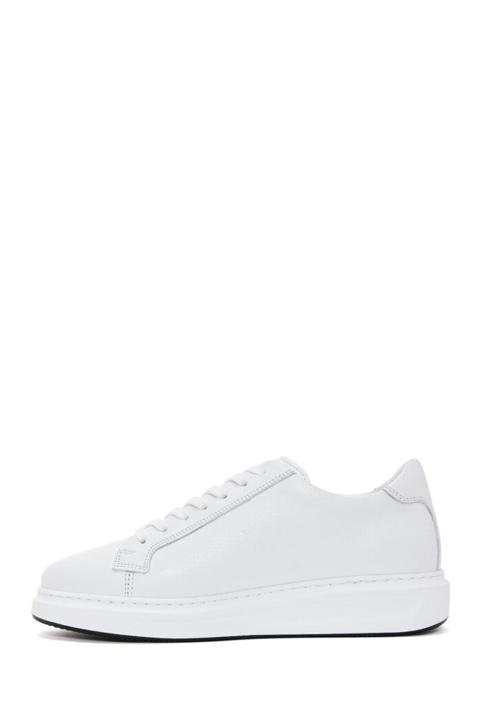 Sneaker Lëkure me Lidhëse për Burra - Image 2