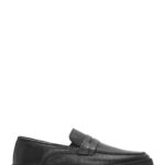 Loafer Lëkure e Zezë Casual për Burra