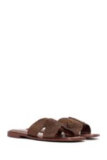Pantofla Bronz Metalike Thurur për Femra - Image 5