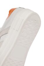 Sneaker Lëkure e Bardhë me Lidhëse e Trashë me Tabane për Femra - Image 11