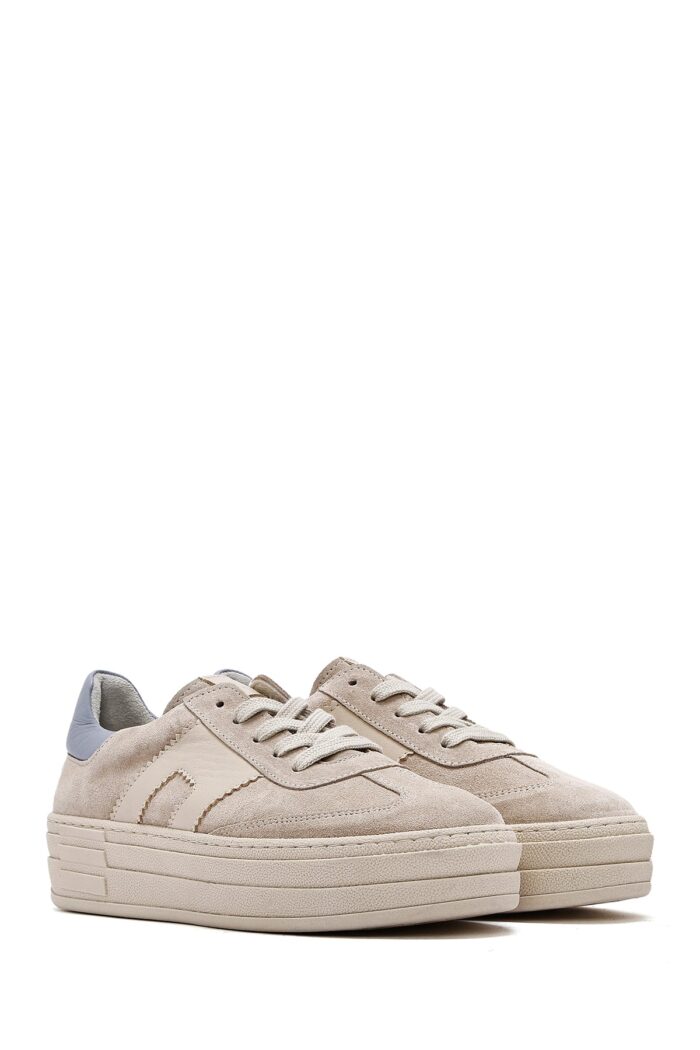 Sneaker Lëkure me Lidhëse për Femra - Image 3
