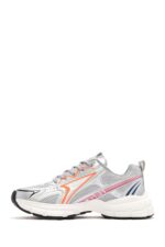 Sneaker Portokalli e Trashë me Tabane me Lidhëse për Femra - Image 4
