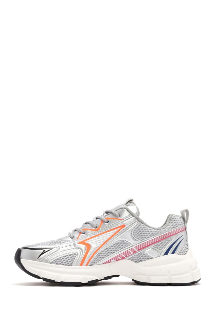 Sneaker Portokalli e Trashë me Tabane me Lidhëse për Femra - Image 4