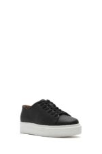Sneaker Lëkure me Lidhëse e Trashë me Tabane për Burra - Image 6