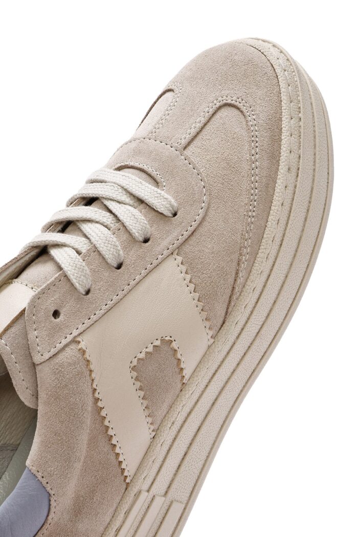Sneaker Lëkure me Lidhëse për Femra - Image 10