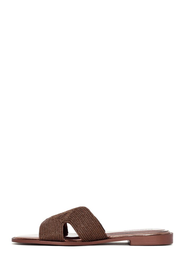 Pantofla Bronz Metalike Thurur për Femra - Image 3