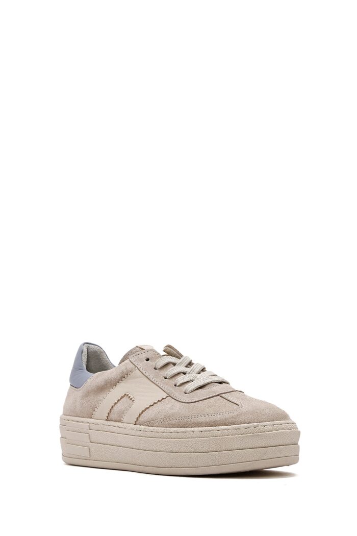 Sneaker Lëkure me Lidhëse për Femra - Image 6