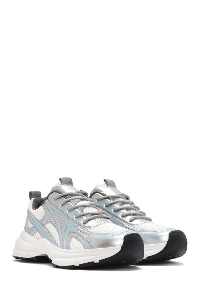 Sneaker Portokalli e Trashë me Tabane me Lidhëse për Femra - Image 6