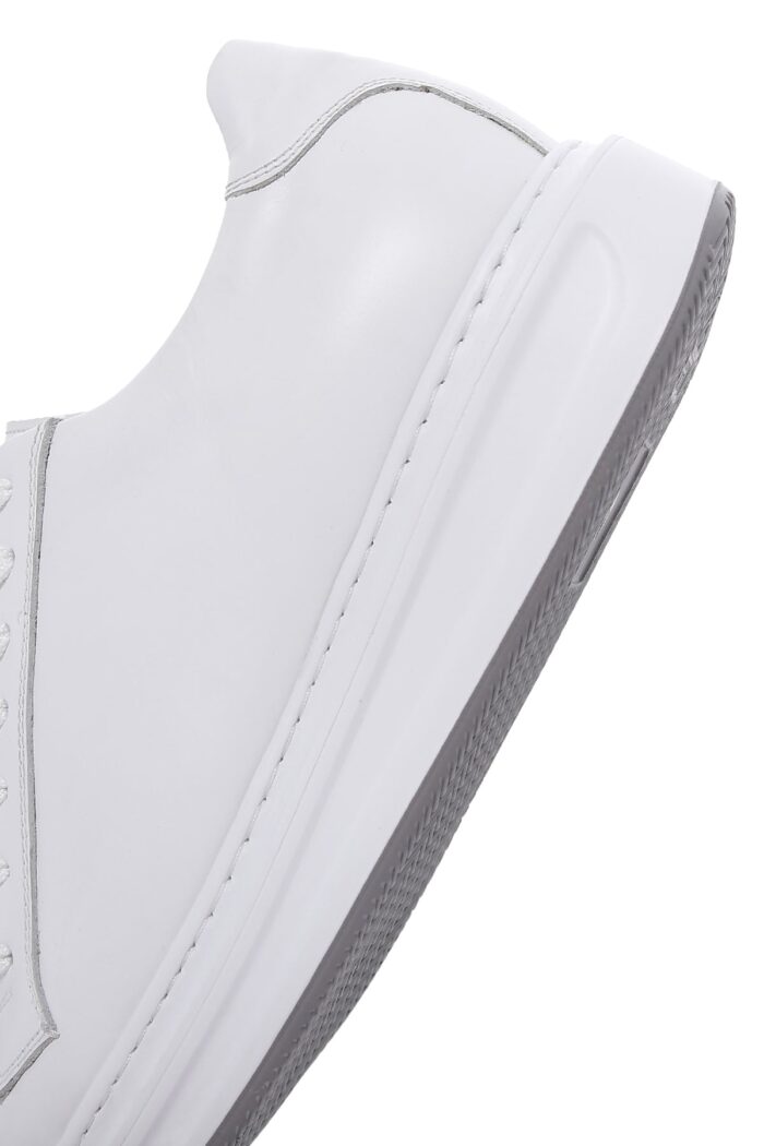 Sneaker Lëkure me Lidhëse për Burra - Image 7