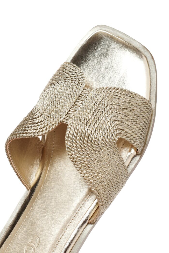 Pantofla Bronz Metalike Thurur për Femra - Image 21
