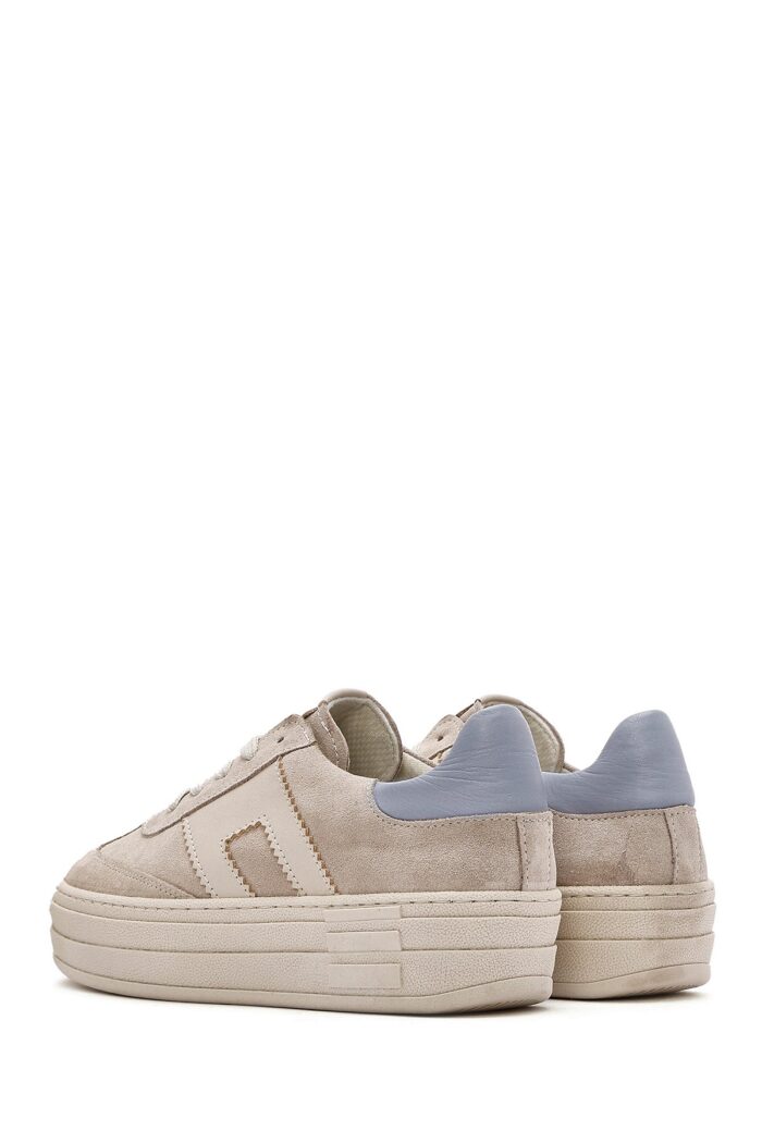 Sneaker Lëkure me Lidhëse për Femra - Image 5