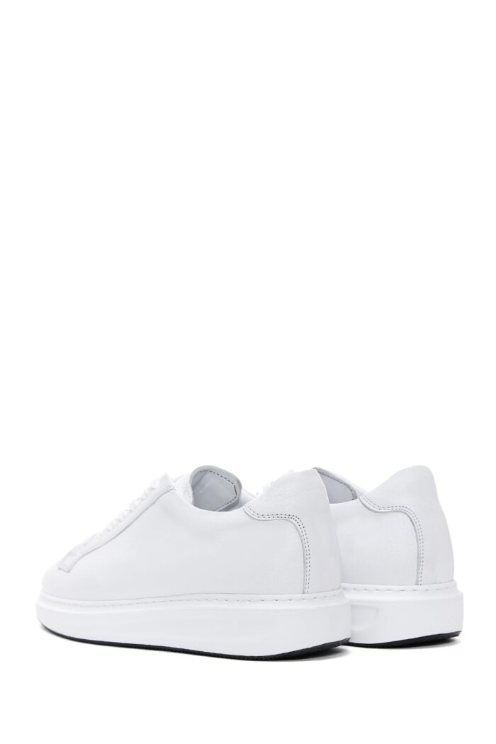 Sneaker Lëkure me Lidhëse për Burra - Image 5